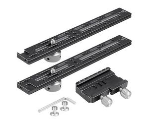 Leofoto Set di binari Arca-Swiss NP-600 2x 300mm + giunto