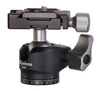 Leofoto - Testa treppiede LH-25 con piastra a sgancio rapido PU-25 - Ultra leggera e piccola - Capacità di carico: 6 kg - LH-25+PU-25