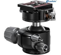 Leofoto Testa a sfera per treppiede LH-36PCL, doppia funzione panoramica + piastra a sgancio rapido NP-60