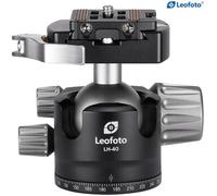 Leofoto Testa a sfera per treppiede LH-40LR + piastra a sgancio rapido NP-50