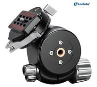Leofoto Testa a sfera per treppiede LH-55P on disco panoramico e aggancio rapido