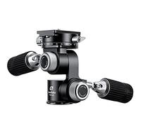 Leofoto - Testa treppiede a 4 assi - Perfetto per fotografia macro, natura morta e arte - Due girelle e due piastre panoramiche - FW-01R
