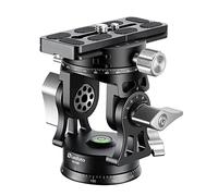 Leofoto - Testa treppiede VH-30R con doppia piastra panoramica e maniglia - Ideale per birdwatching con cannocchiale e fotografia - VH-30R