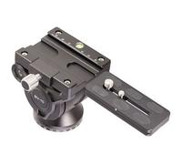 Leofoto - Fluid Video Head - Alluminio per aeromobili - Peso ridotto - Capacità di carico: 8 kg - Ideale per Bird Spotter e Nature Filmers - BV-10