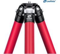 Leofoto Treppiede in carbonio LA-284C Athena Red + testa a sfera LH-30