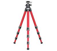 Leofoto Treppiede in carbonio LA-324C Athena Red + testa a sfera LH-40