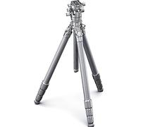Leofoto Treppiede in carbonio LG-324C Gabriel + testa a sfera LH-40R Argento