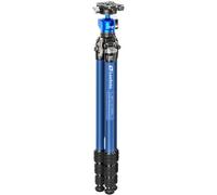 Leofoto Treppiede in carbonio LY-224C Mr.Y + testa a sfera LH-25 R Blu