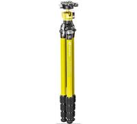 Leofoto Treppiede in carbonio LY-224C Mr.Y + testa a sfera LH-25 R Giallo