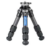 Leofoto - Ranger - Treppiede in carbonio con base di livellamento - Gambe regolabili in 3 angoli - Ideale per Lavori Panoramici e Videografi - LS-223CEX