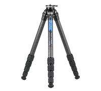 Leofoto - Ranger - Treppiede in carbonio con base di livellamento - Gambe regolabili in 3 angoli - Ideale per Lavori Panoramici e Videografi - LS-285CEX