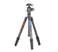 Leofoto X-224CT+XB-32Qangerightweightarboniberripodith Testa a sfera