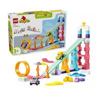 DUPLO Town Rampe creative con piccole macchinine Set 3 in 1, Giochi di costruzione