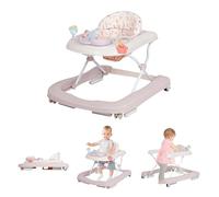 Leogreen Girello Pieghevole per Bambini 3 in 1,Regolabile in Altezza, Velocità Regolabile, Il Sedile e il Carillon Sono Rimovibili,a Partire da 6 Mesi+