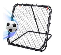 Leogreen Rimbalzo per calcio, regolabile senza livello, Kicker Rete Rimbalzante per ragazzi per un allenamento migliore e diversificato,100 * 100CM