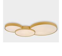LEOLUX Abba - Plafoniera Led Soffitto Con Tre Tonalità Di Colori Luce Calda Luce Fredda E Luce Naturale_ultrasottile E Facile Da Montare. Adatta Per Illuminazione Casa E Arredamento Ufficio Moderno