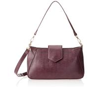 LEOMIA Schultertasche, Borsa a Tracolla Donna, Rosso Ciliegia, Taglia Unica