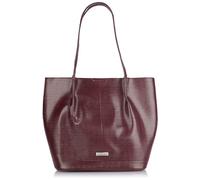 LEOMIA, Shopper da donna, Rosso ciliegia, Einheitsgröße