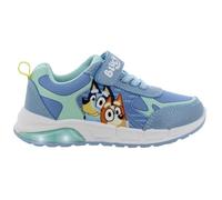 Leomil Bluey - Scarpe lampeggianti per ragazzi, ideali per la scuola e il tempo libero, Blu Verde 455, 30 EU