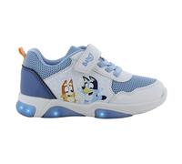 Leomil Bluey Sneakers Bambino Scarpe con Luci Bambino 25, Perfette per la Scuola e Il Tempo Libero, Bianco