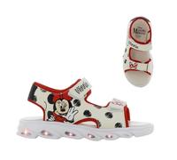 Leomil Disney Minnie Sandali Female Bambine e Ragazze 25, Sandali bambini con luci, Beige