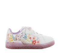 Leomil Frozen Elsa Scarpe da ginnastica da ragazza, ideali per la scuola e il tempo libero, Bianco 270, 28 EU