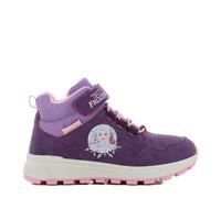 Leomil Frozen Stivali da Neve Female Scarpe Invernali Bambini Antiscivolo Stivaletti Invernali 25, Suola Antiscivolo per i Giorni Freddi d’Inverno, Viola