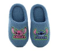 Leomil Lilo & Stitch Pantofole Female Ciabatte asilo Female 37, Adatte per la casa e la scuola materna, Blu