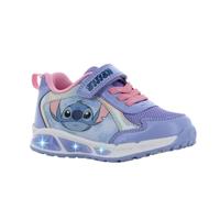 Leomil Lilo & Stitch Scarpe Bambina con Luci Sneakers 28, Blu