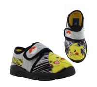 Leomil Pokémon Pantofole Bambino Slipper Bambini e Ragazzi 34, Adatte per la casa e la scuola materna, Grigio