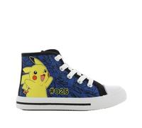 Leomil Pokémon Sneakers Bambino Scarpe Ginnastica Bambino 25, Perfette per la Scuola e Il Tempo Libero, Nero