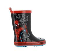 Leomil Spiderman Stivali Pioggia Bambino Bambini Stivali 25, Perfette per le giornate umide, Nero