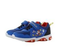 Leomil Super Mario Sneakers Bambino Scarpe con Luci Bambino 27, Perfette per la Scuola e Il Tempo Libero, Blu