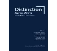 Distinction. Journal of Form. V1(1) Spring 2025