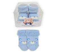 LEON D'ORO Calze Neonato Calzino Regalo Scarpine Babbucce bambini Primi Mesi Taglia Unica Made in Italy (IT, Età, Taglia unica, ASS1 NEONATO)