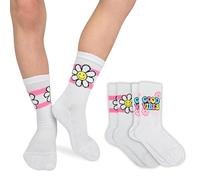 LEON D'ORO Calze Sportive Bambina 2 Paia Calzettoni Ragazza Calzini Made in Italy (IT, Numero, 35, 40, ASS1)