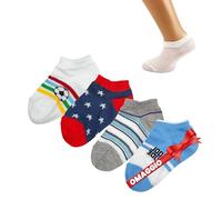 LEON D'ORO Fantasmini Neonato Cotone Leggero 4 Paia Calzini Bambino 6 12 18 mesi Made in Italy (IT, Età, 6 mesi, 12 mesi, ASS1 6 Paia)