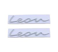 Leon Emblem Adesivo per Auto, Stema per Auto Argento, Decorazione per Auto, Accessori per Auto