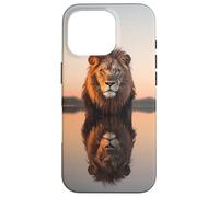 León León Vida salvaje Safari Rey de la selva Custodia per iPhone 16 Pro