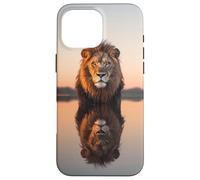 León León Vida salvaje Safari Rey de la selva Custodia per iPhone 16 Pro Max