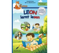 Leon lernt lesen: Erstlesebuch für Leseanfänger ab 6 Jahren - mit Silbenmethode, einfacher Sprache, vielen Bildern und Fragen zum Text nach jedem ... - Band 1 von der Reihe "Der Silbenfuchs"