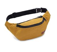 Leon Marsupio Marsupio 100% cotone Fanny Pack Hip Bag Borsa a tracolla Bumbag donna uomo, Sabbia d'arancia, taglia unica, Tasche sui fianchi