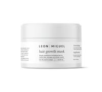 Leon Miguel Hair Growth Mask con proteine della seta e collagene - Maschera nutriente intensiva per capelli più forti, pieni e lucidi, Made in Germany - 200 ml