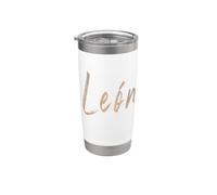 León Nicaragua Design elegante vintage Bicchiere termico in acciaio inox doppia parete
