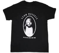 Leon Russell Master of Space And Time for Fan all Size ShirtBlackXL