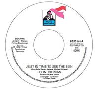 LEON THOMAS - JUST IN TIME TO SEE THE SUN - Vinyl Record 7 - K72z