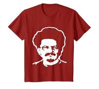 Leon Trotsky Maglietta Comunismo marxismo Socialismo Tee Maglietta, Bambini, Mirtillo Rosso, 6 Anni