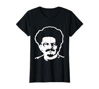 Leon Trotsky Maglietta Comunismo marxismo Socialismo Tee Maglietta, Donna, Nero, M