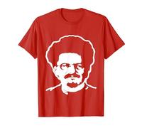 Leon Trotsky Maglietta Comunismo marxismo Socialismo Tee Maglietta, Uomo, Rosso, 3XL