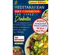 Leona Butler Mediterranean Diet Cookbook for Type 2 Diabetes (Tascabile)